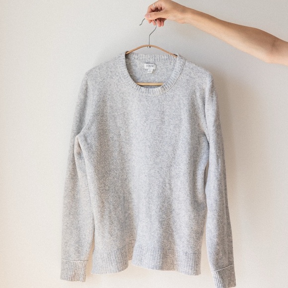 J-Crew Large Gray Sweater - Picture 3 of 8